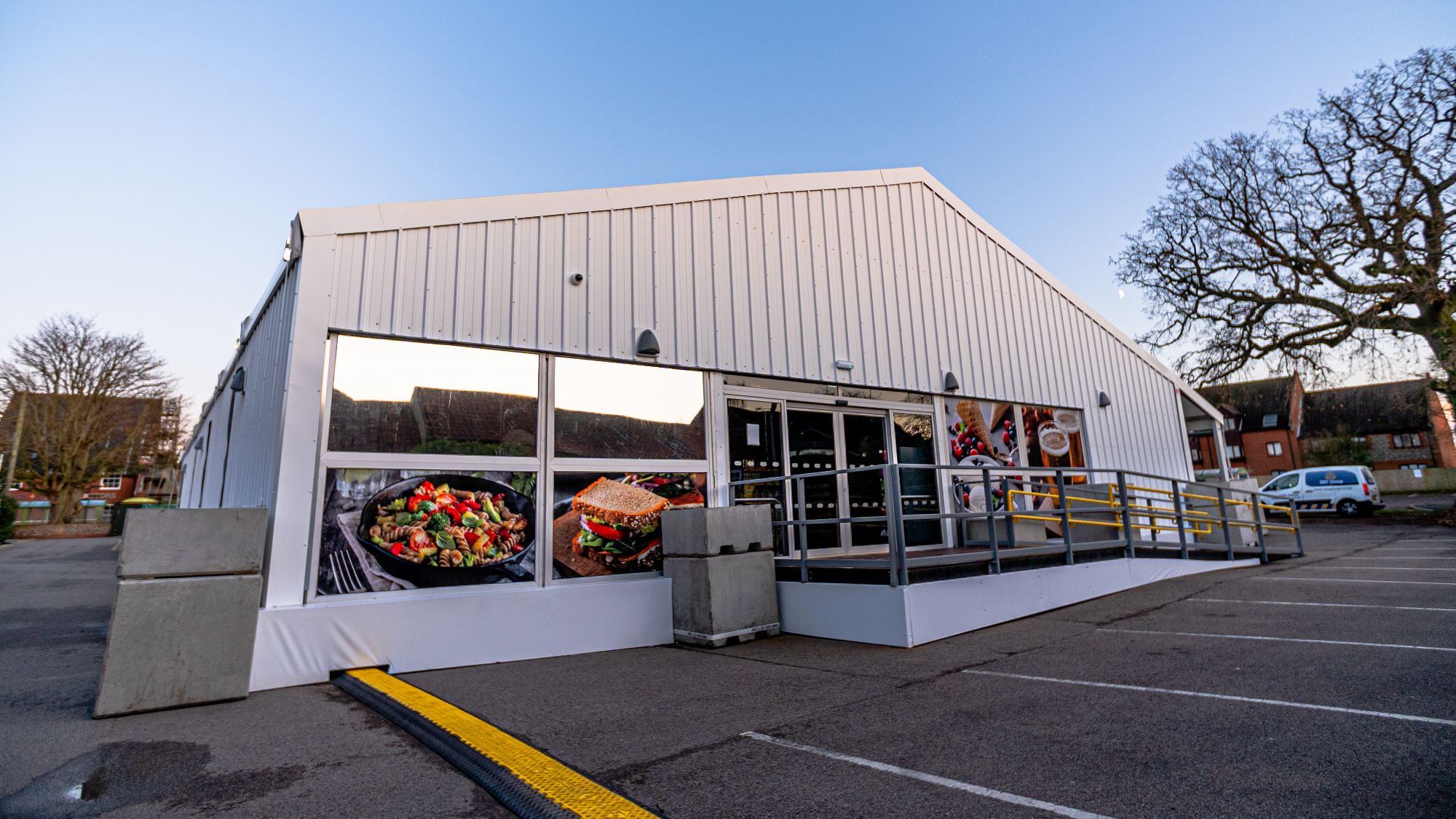 Temporary Retail Space Supermarket