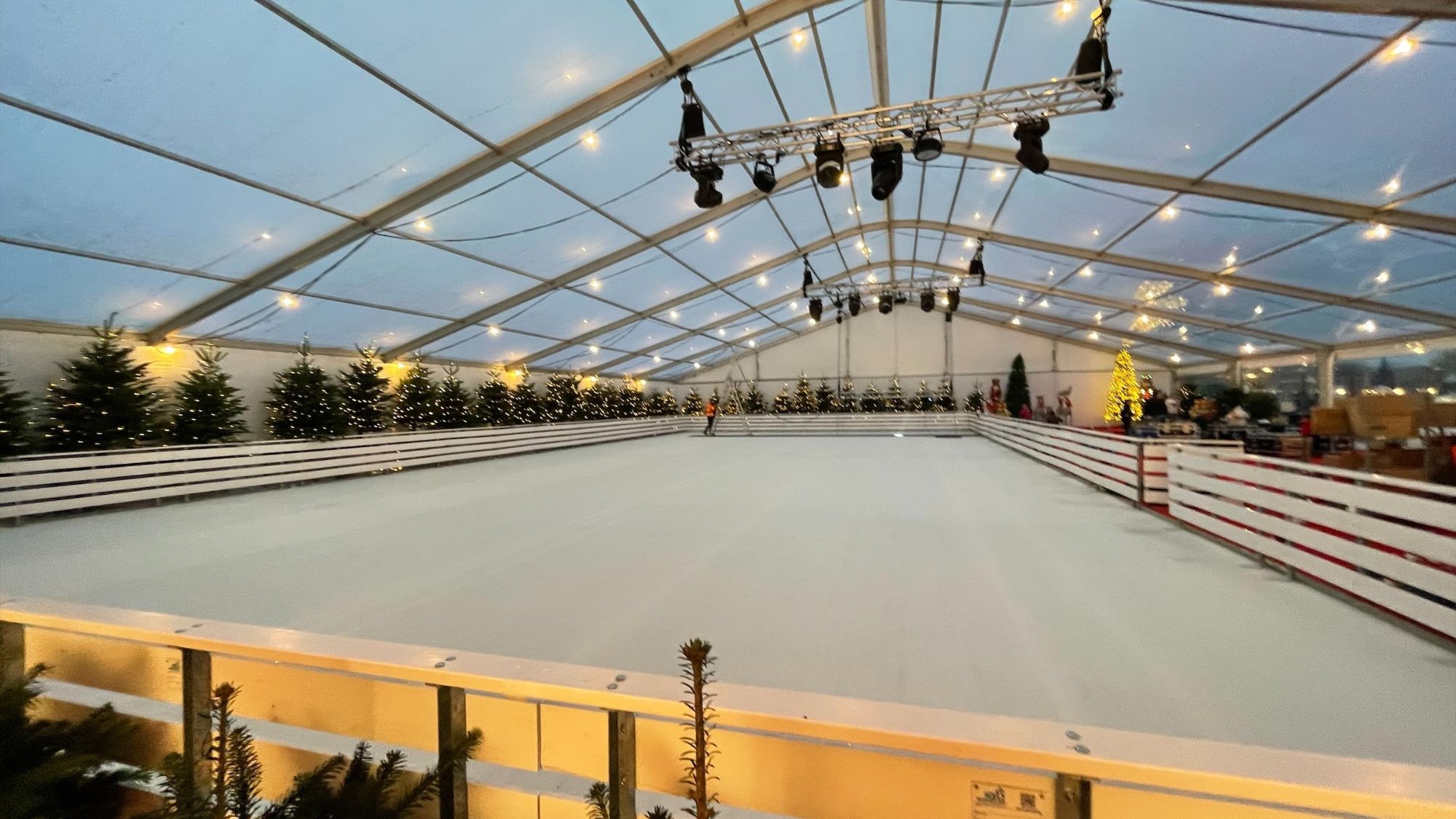 Ice Skating Rink Marquee