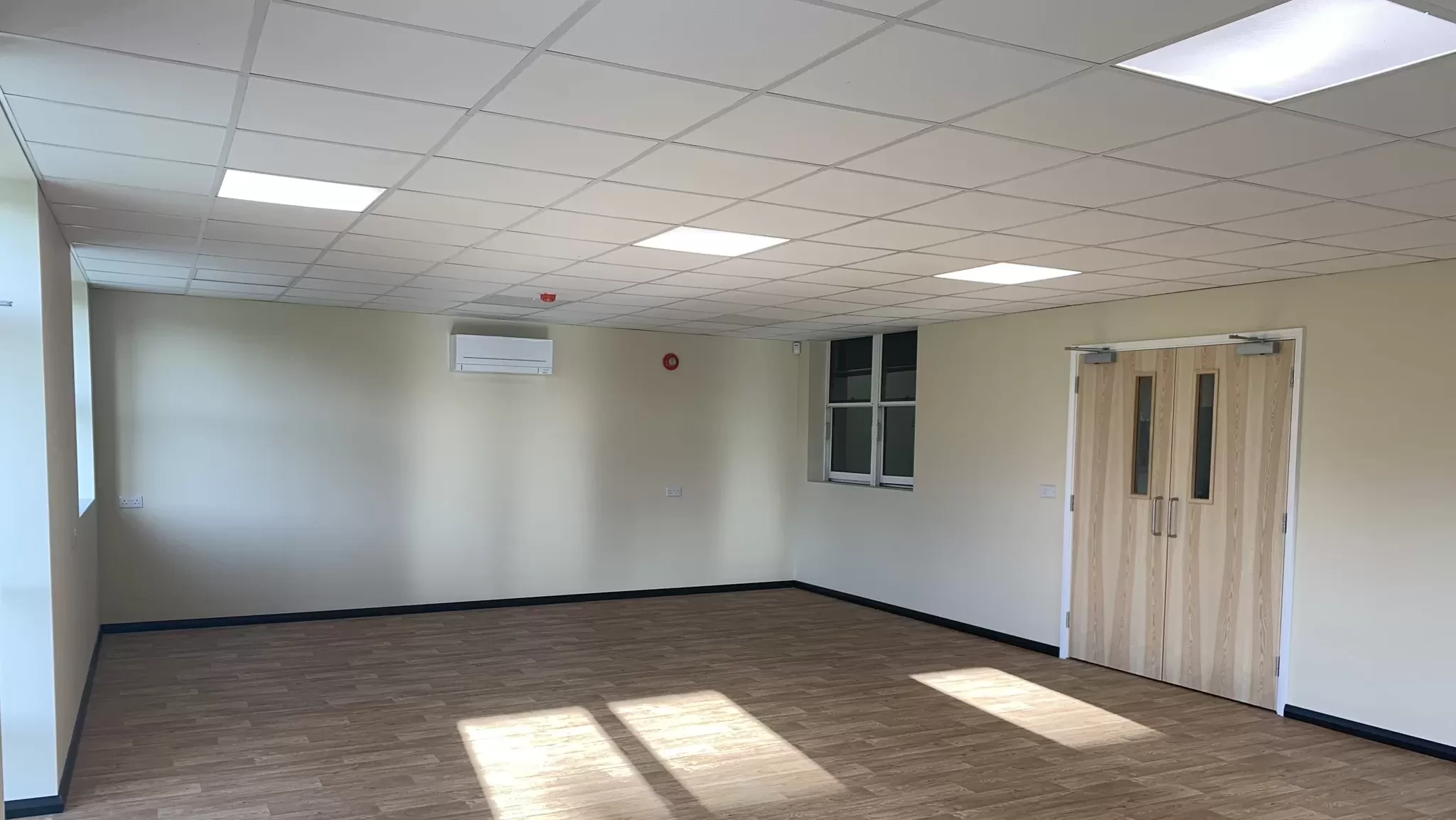 temporary classroom space