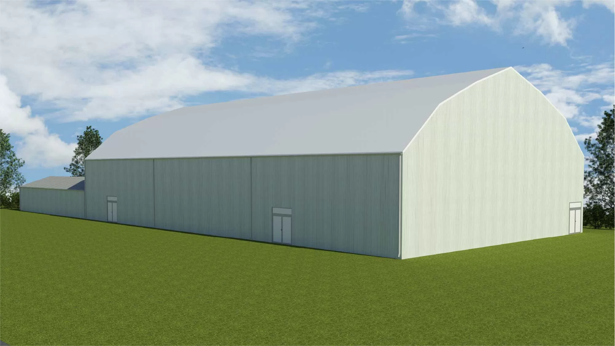 temporary sports hall design