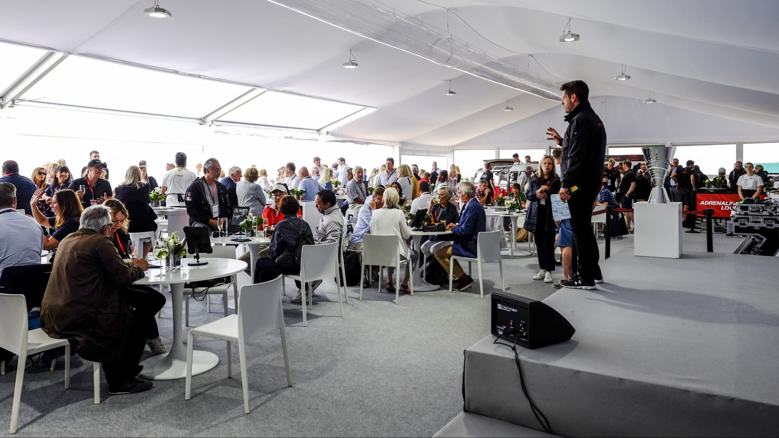 corporate marquee