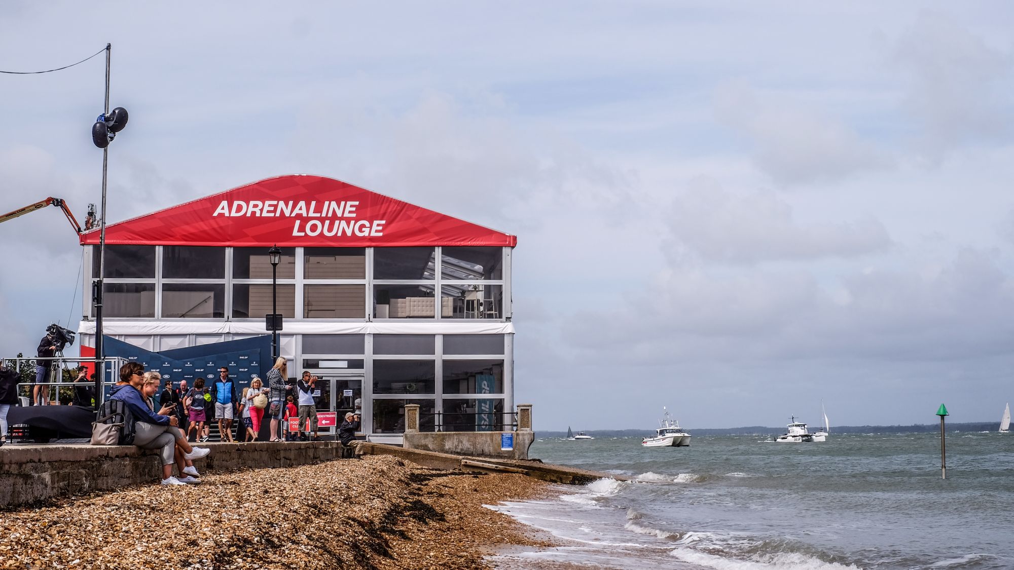 temporary sporting event structures two tier venue