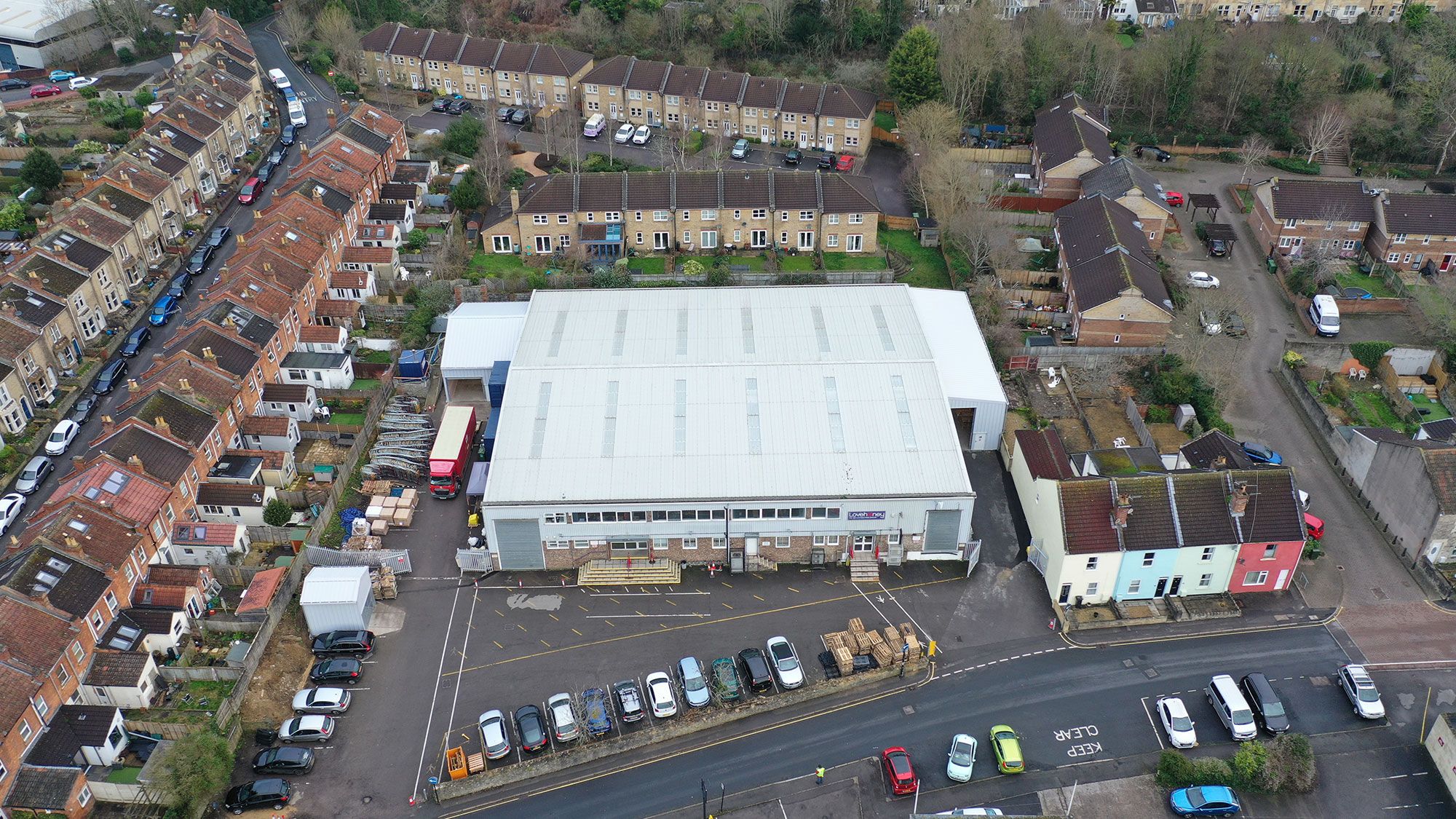 Love Honey Loading Bay and storage space