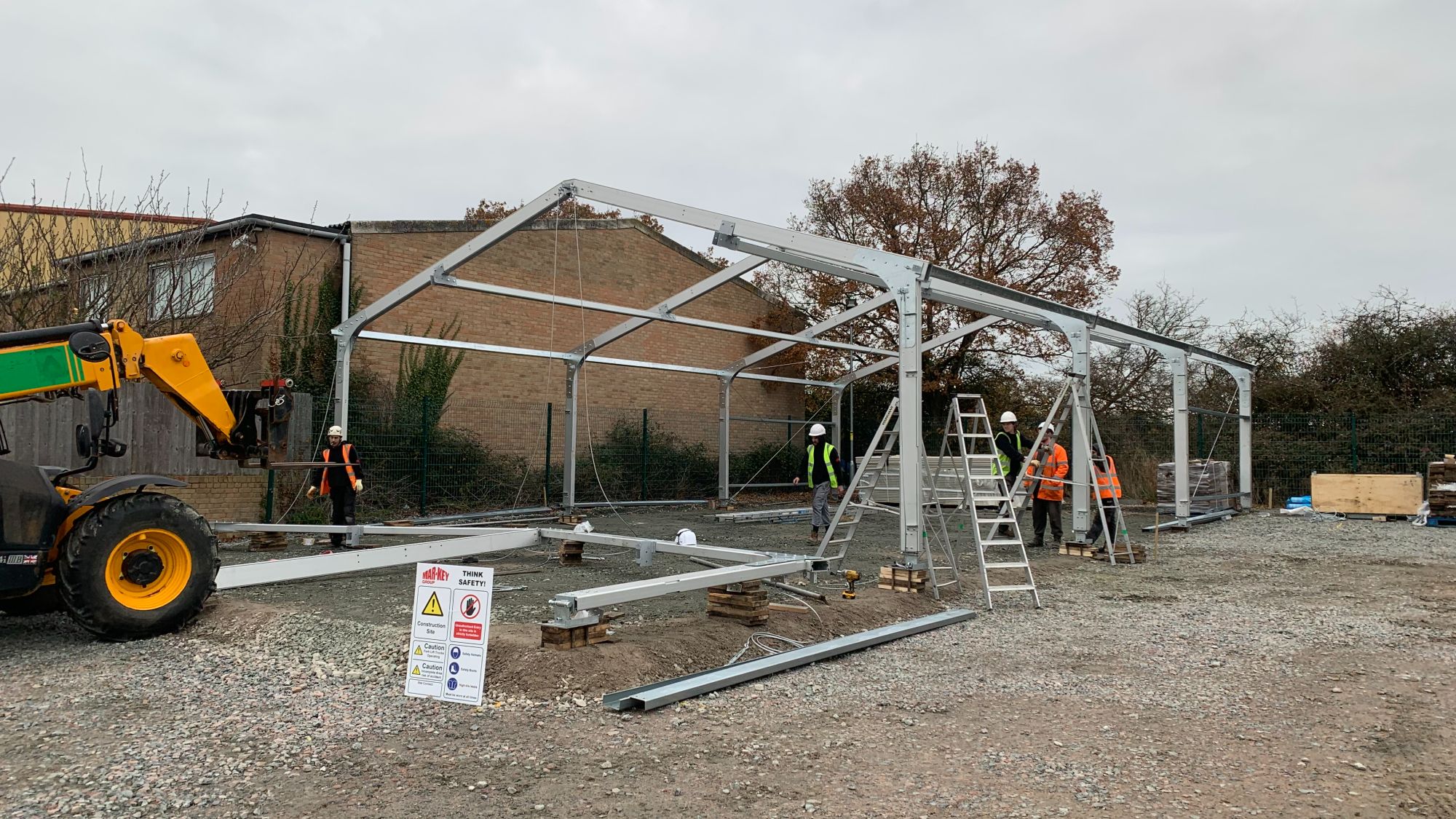 Aluminium Frame install