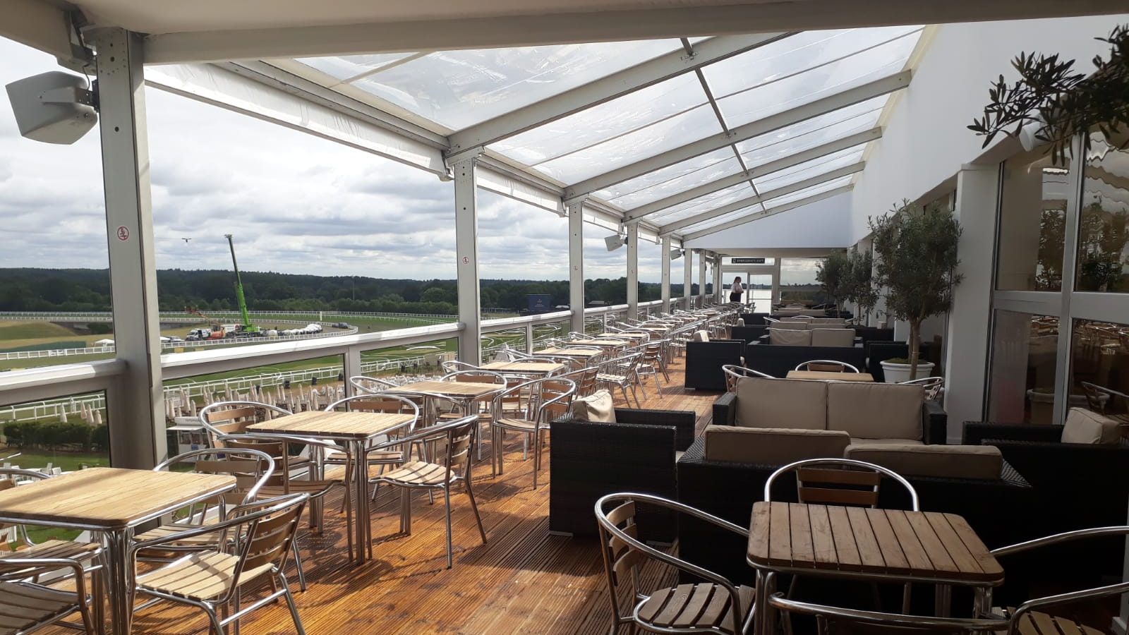 viewing deck covered balcony