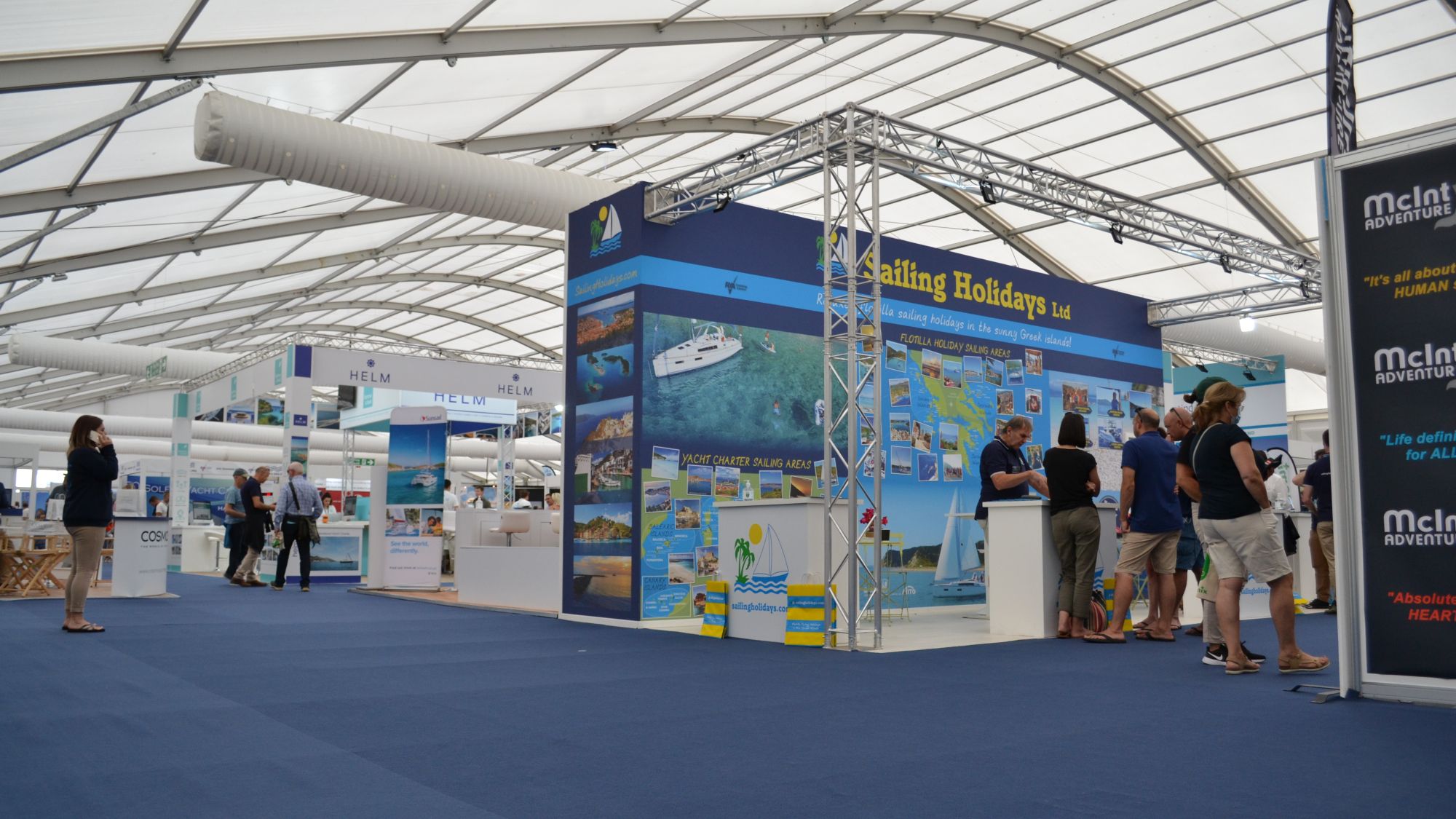 Southampton Boat Show marquee