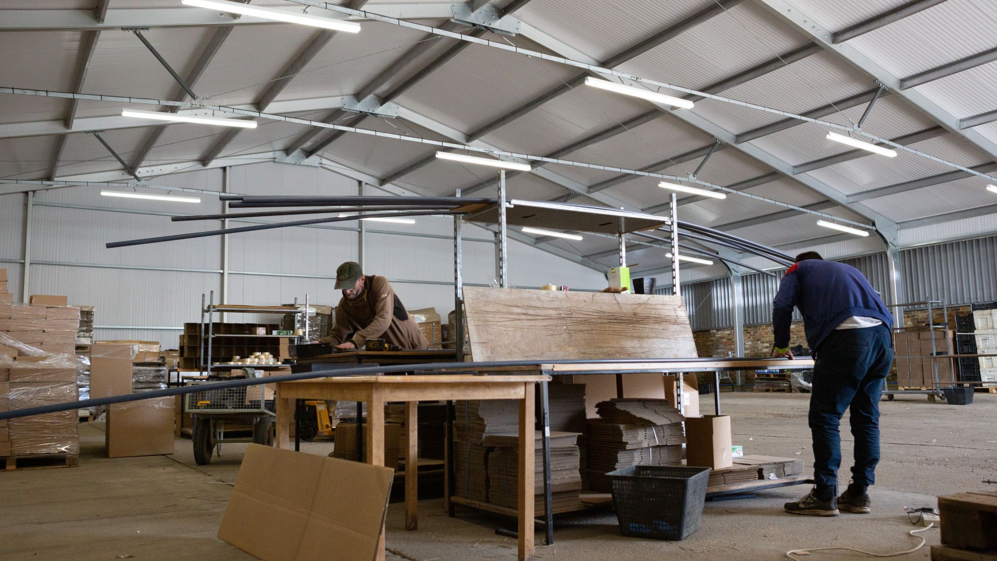 Temporary Warehouse Buildings