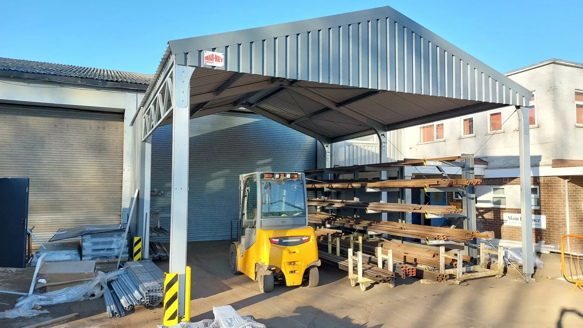 Steel Storage Canopy