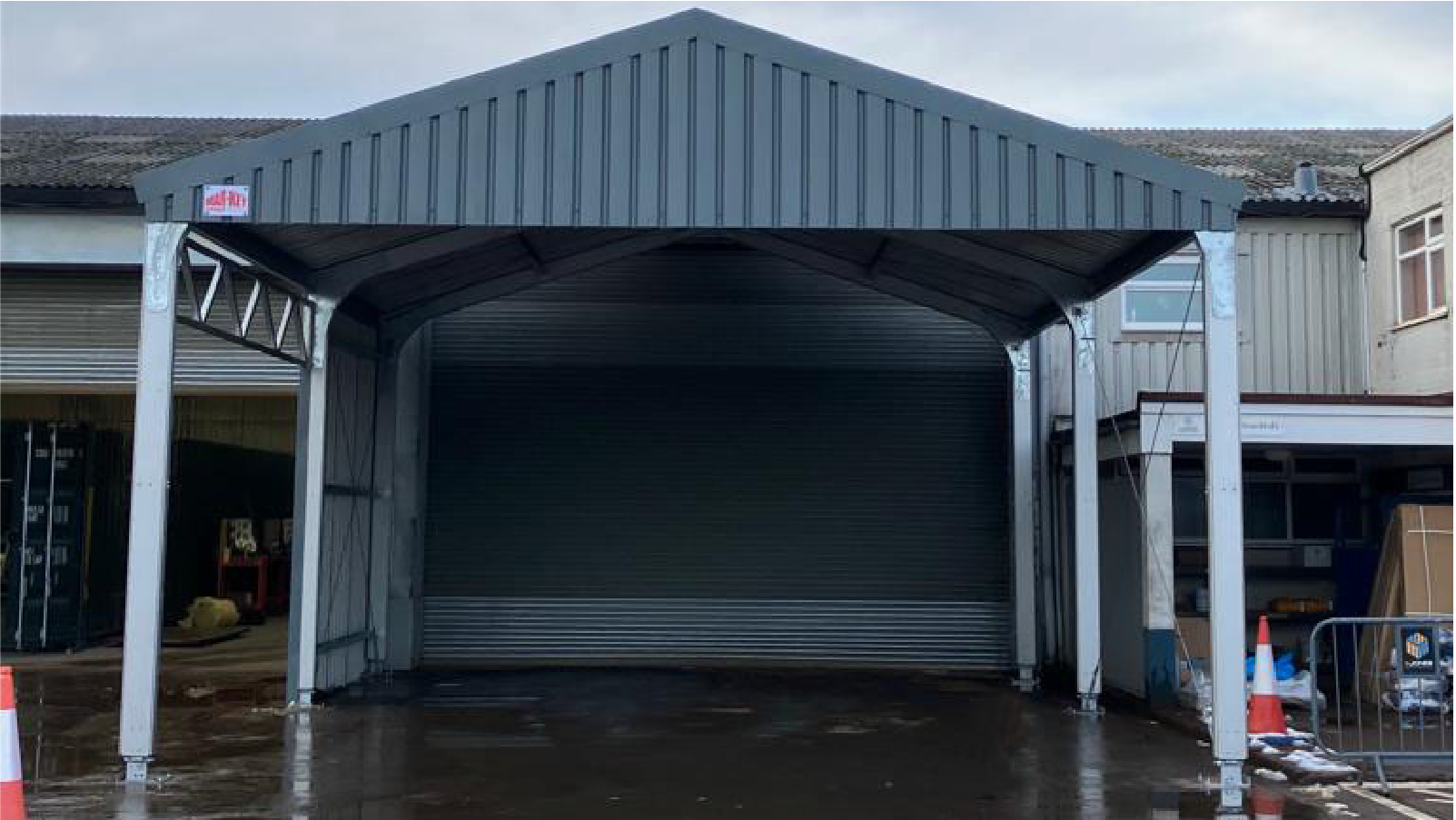 loading bay canopy