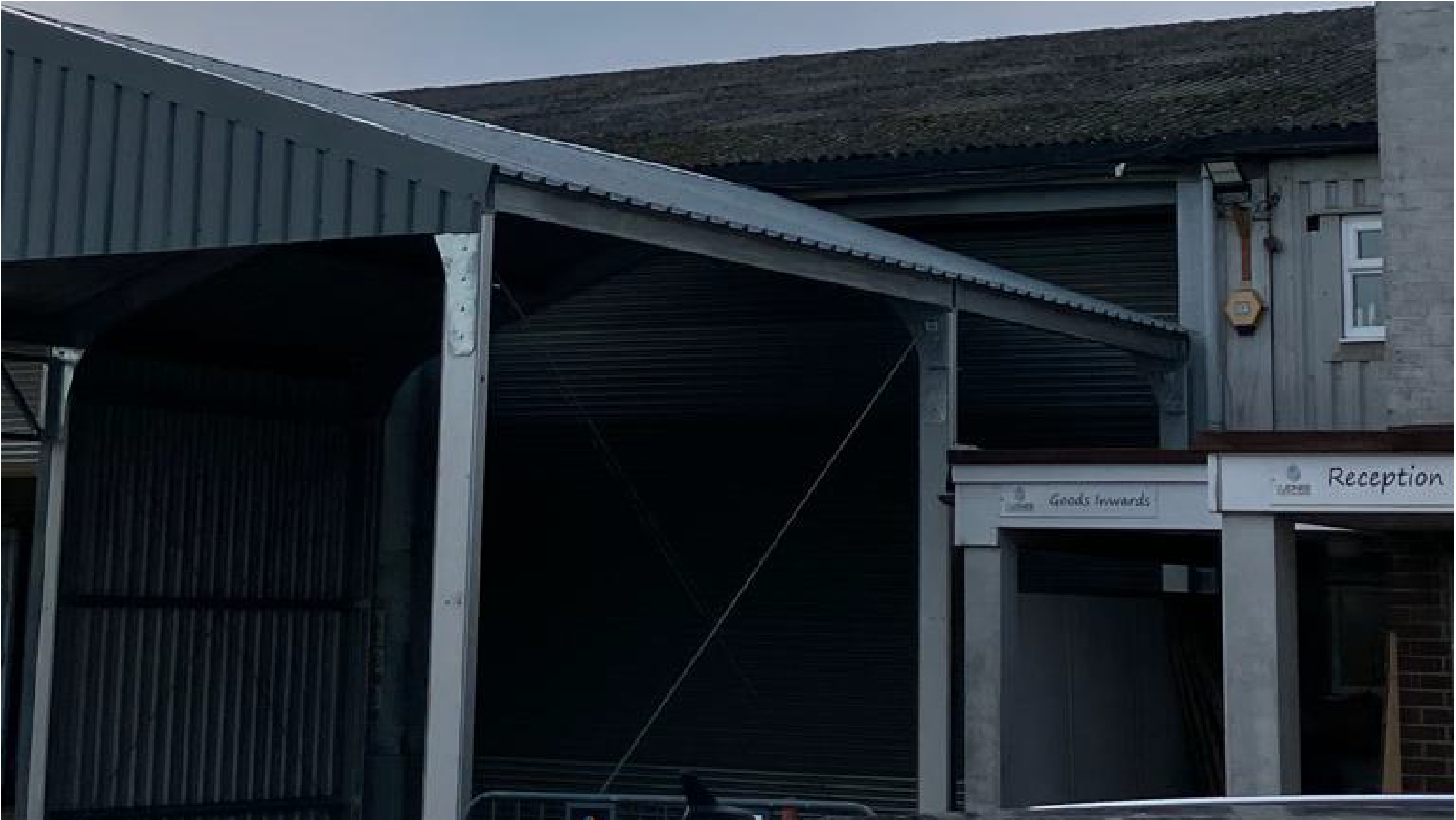 loading bay canopy