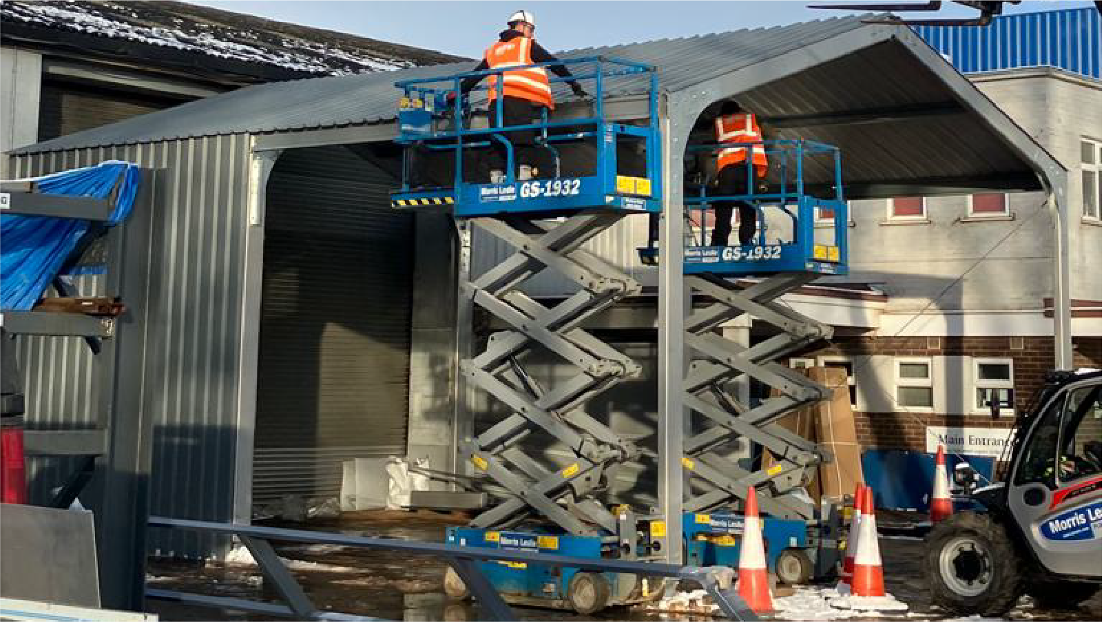 loading bay canopy