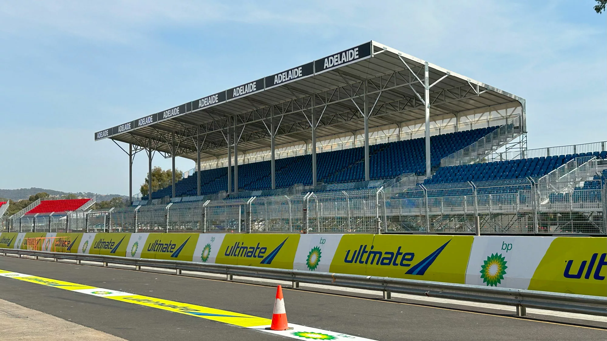 temporary grandstand