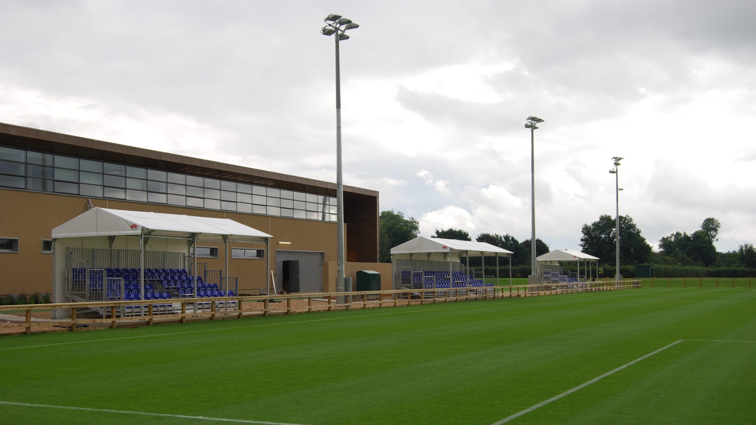 training ground seating canopies