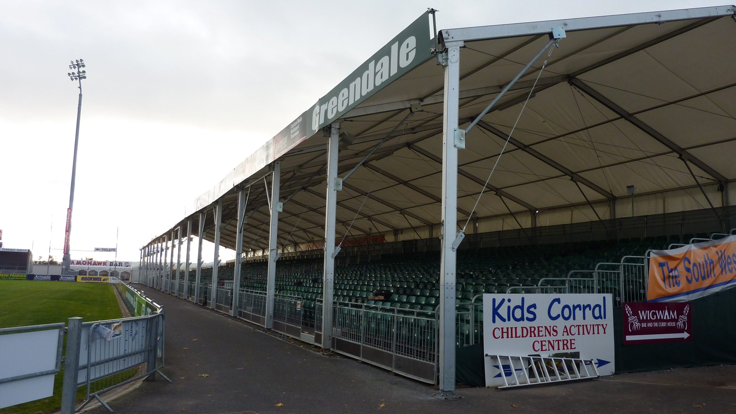 grandstand canopy