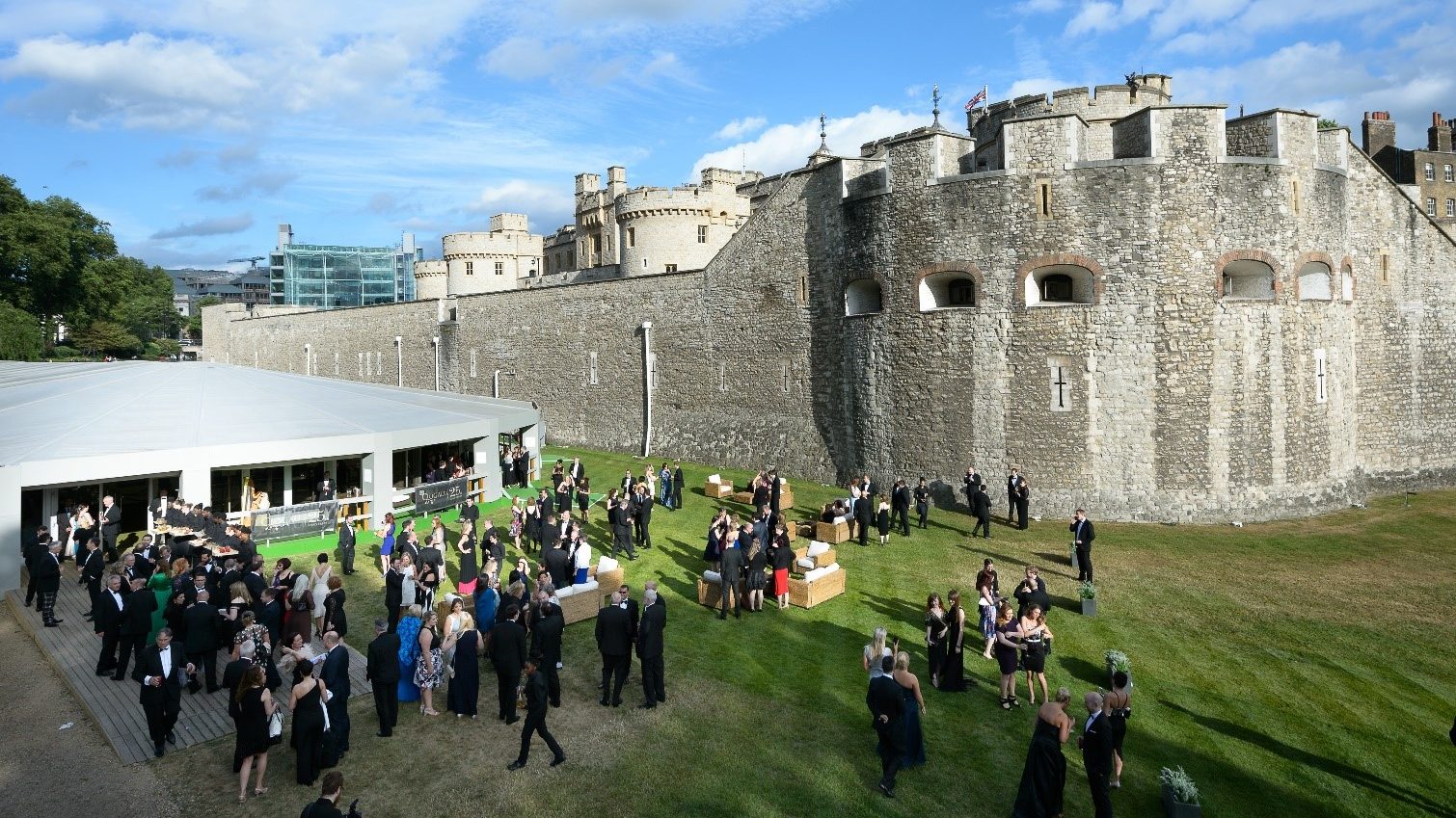 Tower of London Pavilion marquee