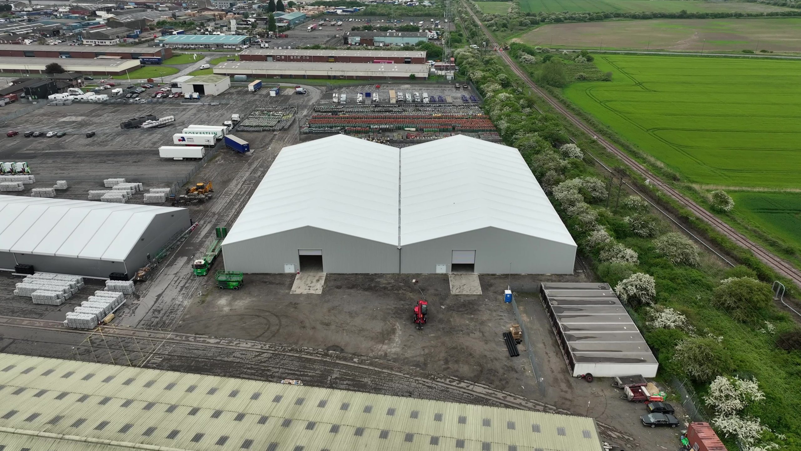 temporary buildings