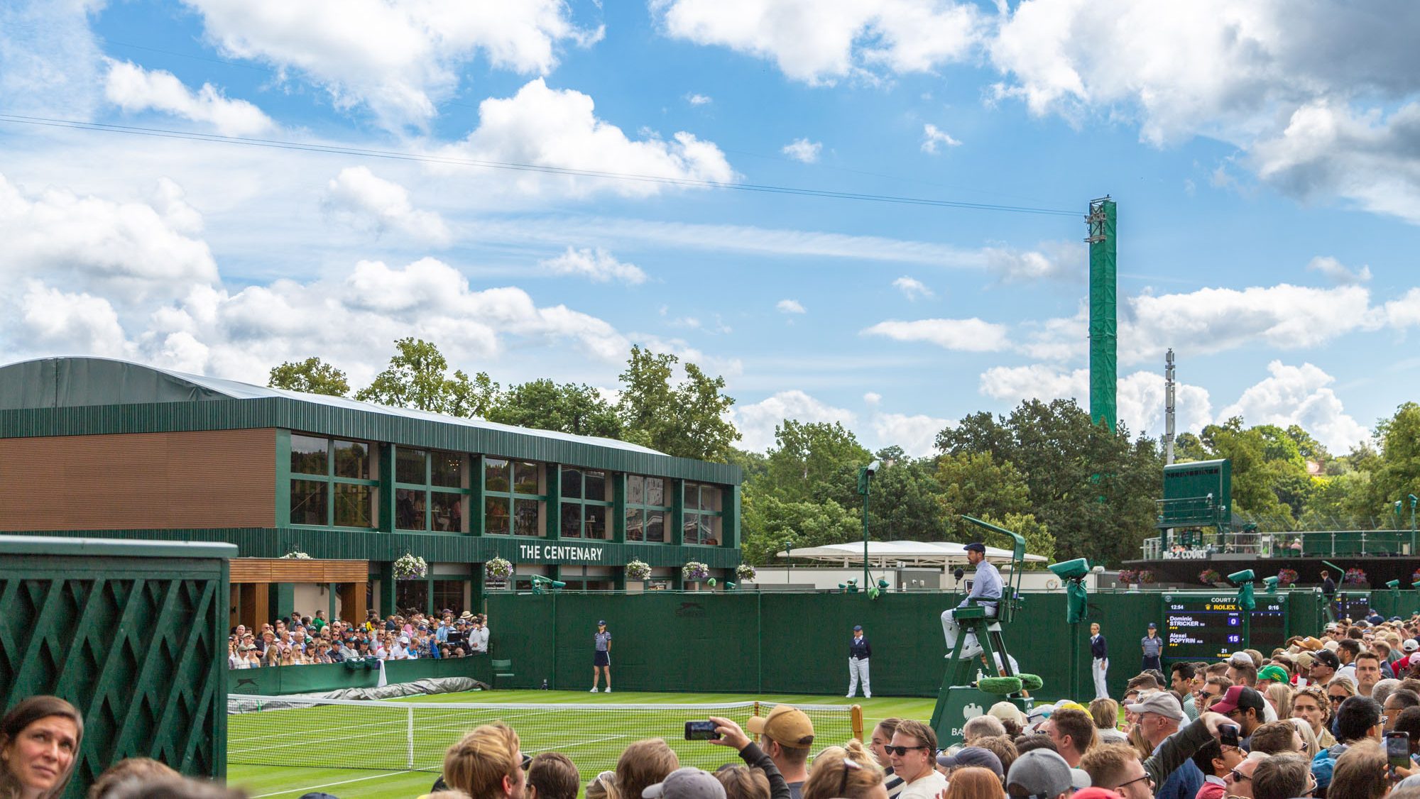 Wimbledon hospitality structure