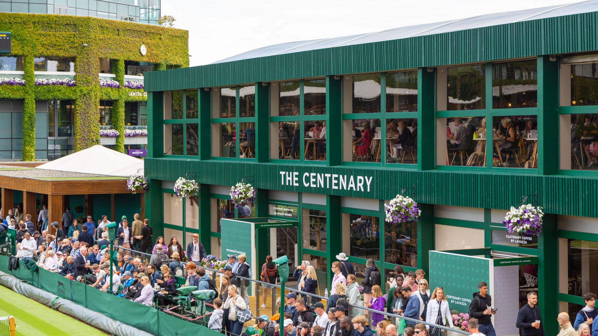 Wimbledon temporary event structure