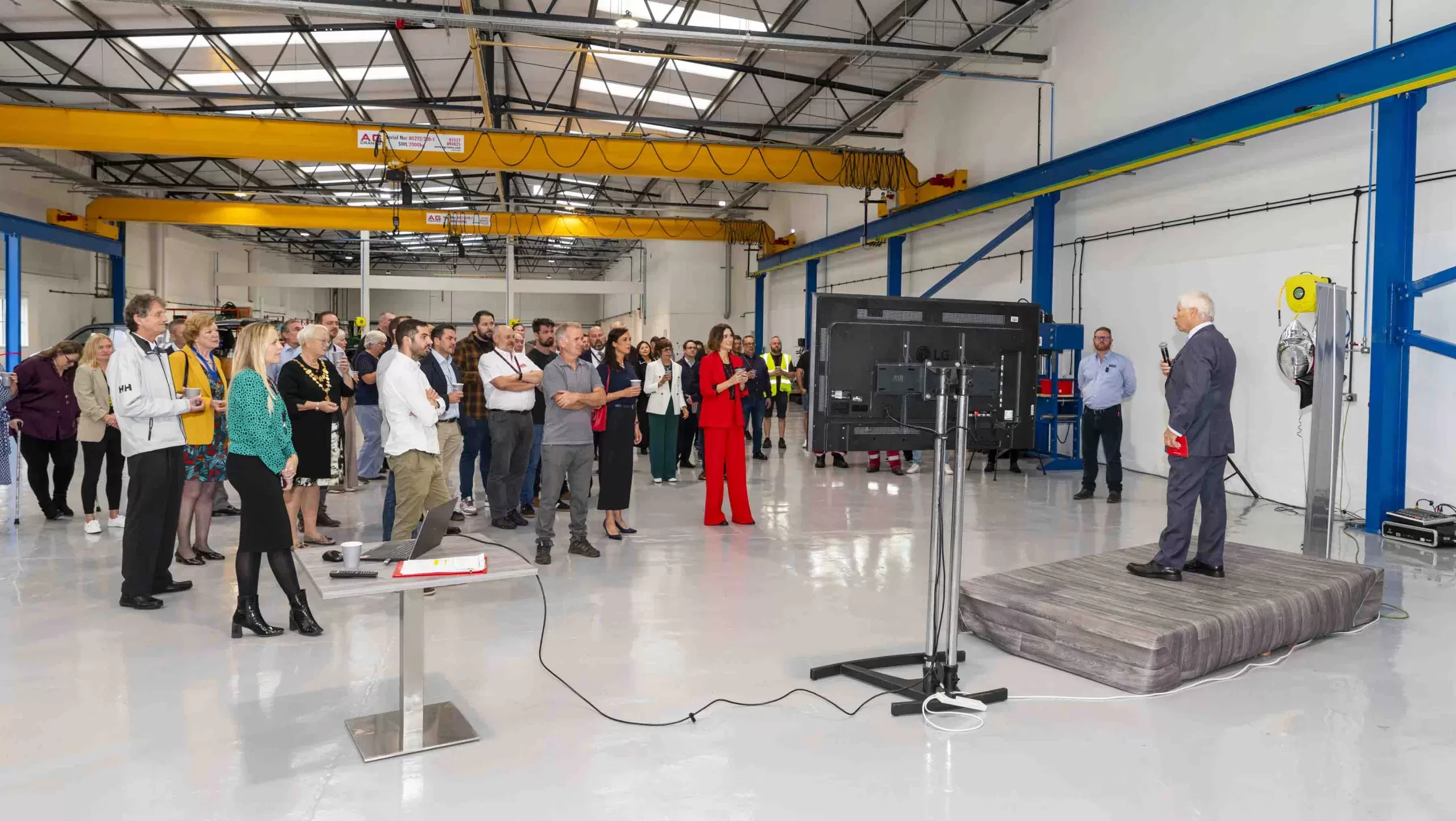 manufacturing facility opening