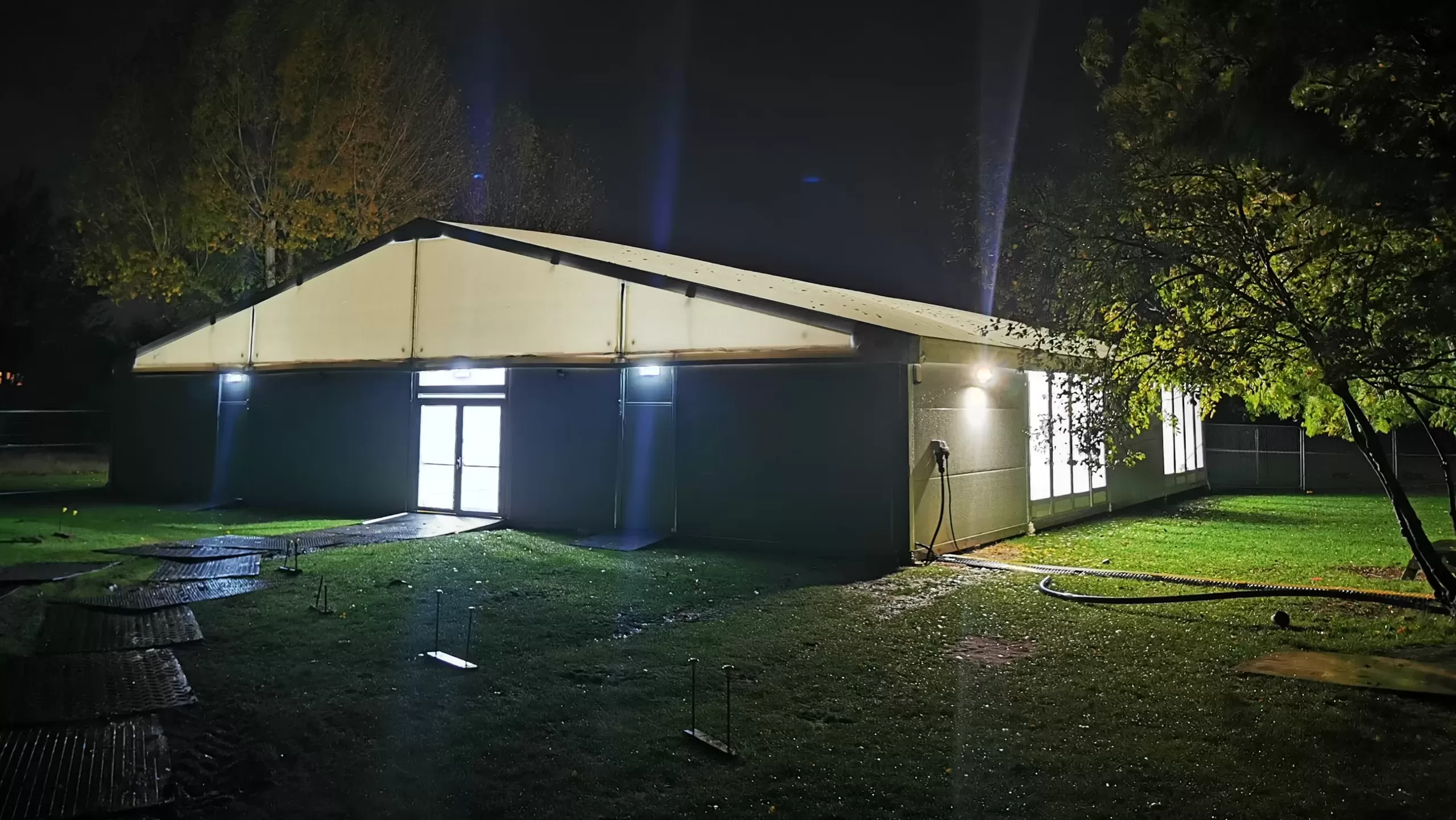 temporary classroom space