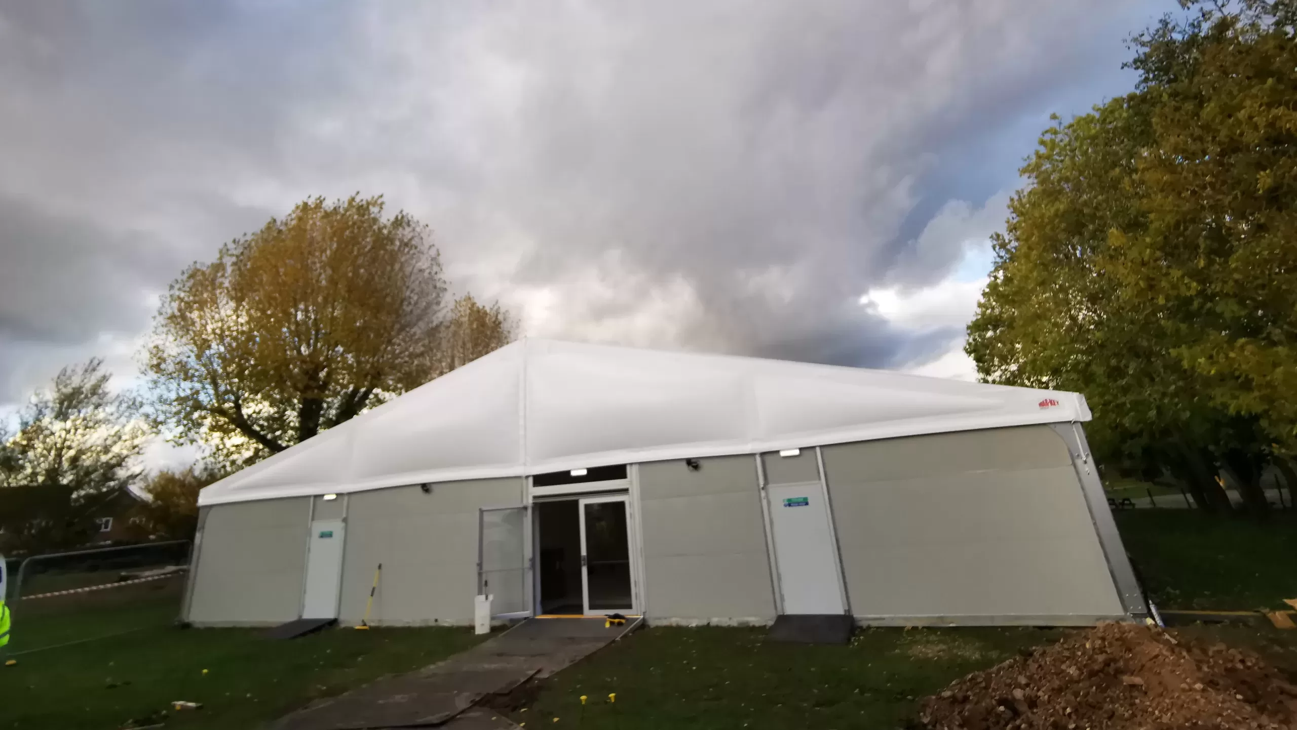 demountable school building