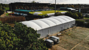 temporary sports venue