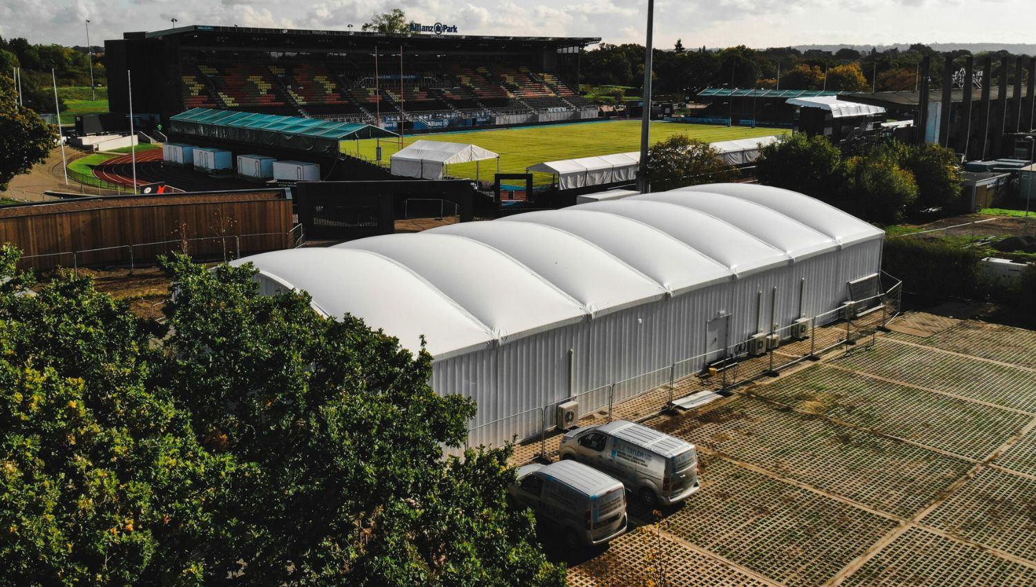temporary sports structures