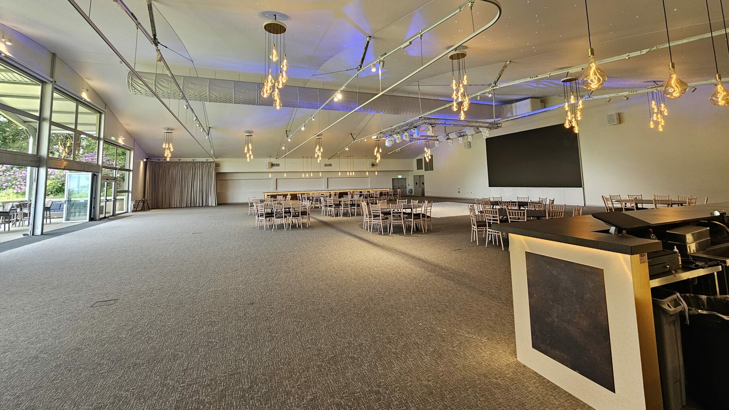 spacious venue