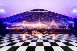 Managing sound levels in temporary venues