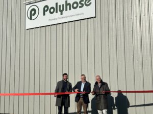 Dorset Chamber Chief Executive opens new warehouse